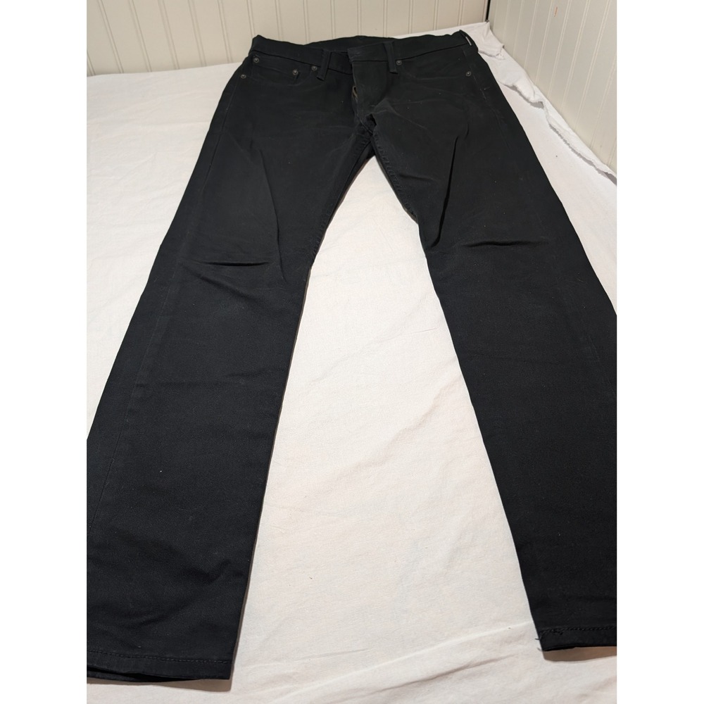 Levis 511 Slim Fit Jeans Mens W31 L32 Black Stretch Denim Pants 08513-0124